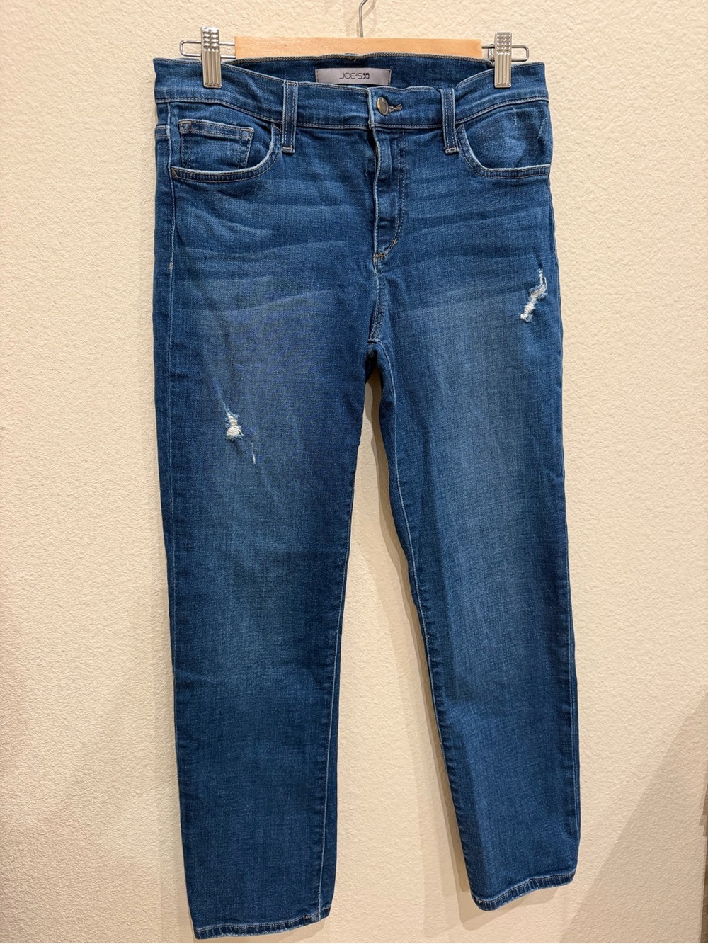 Joe’s Mid-Rise Dark Blue Stretch Women's Jeans
